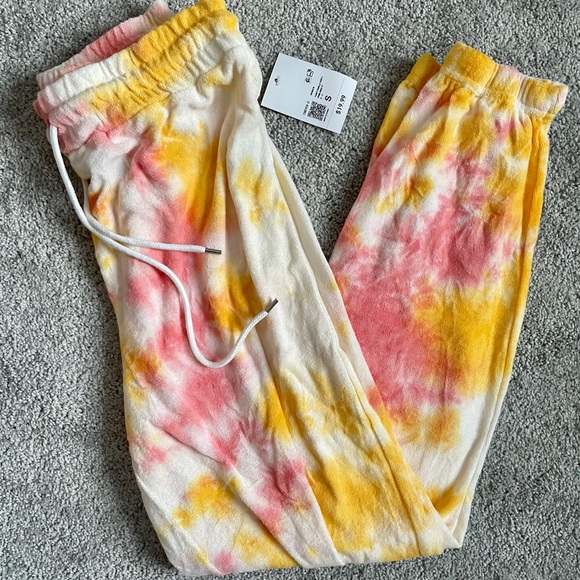 Forever 21 Pants - Tie Dye Terry Cloth Joggers